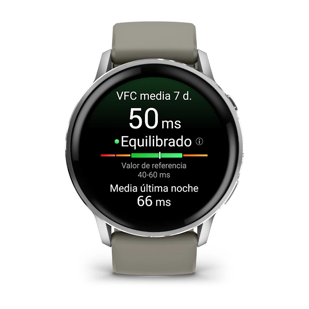 Garmin Venu 4 45mm Plata/Gris