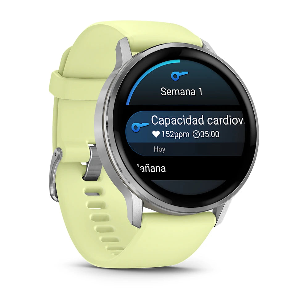 Garmin Venu 4 45mm Plata/Amarillo