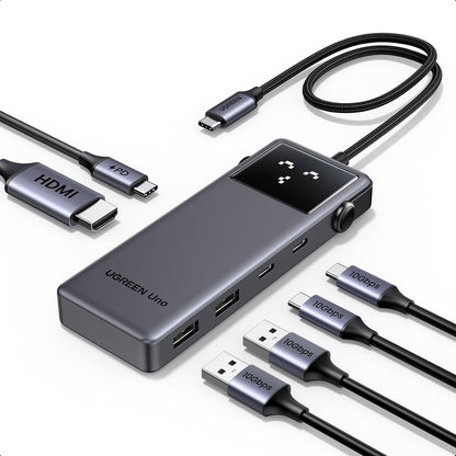 UGreen Ono Robot Hub USB-C 6 en 1 4K 60Hz