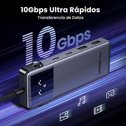 UGreen Ono Robot Hub USB-C 6 en 1 4K 60Hz