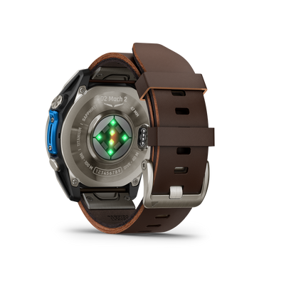 Reloj GPS Garmin D2 Mach 2 Cuero para Aviación (47mm)