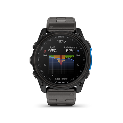 Reloj GPS Garmin D2 Mach 2 Pro Titanio para Aviacion (51mm)