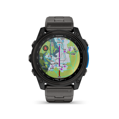 Reloj GPS Garmin D2 Mach 2 Pro Titanio para Aviacion (51mm)