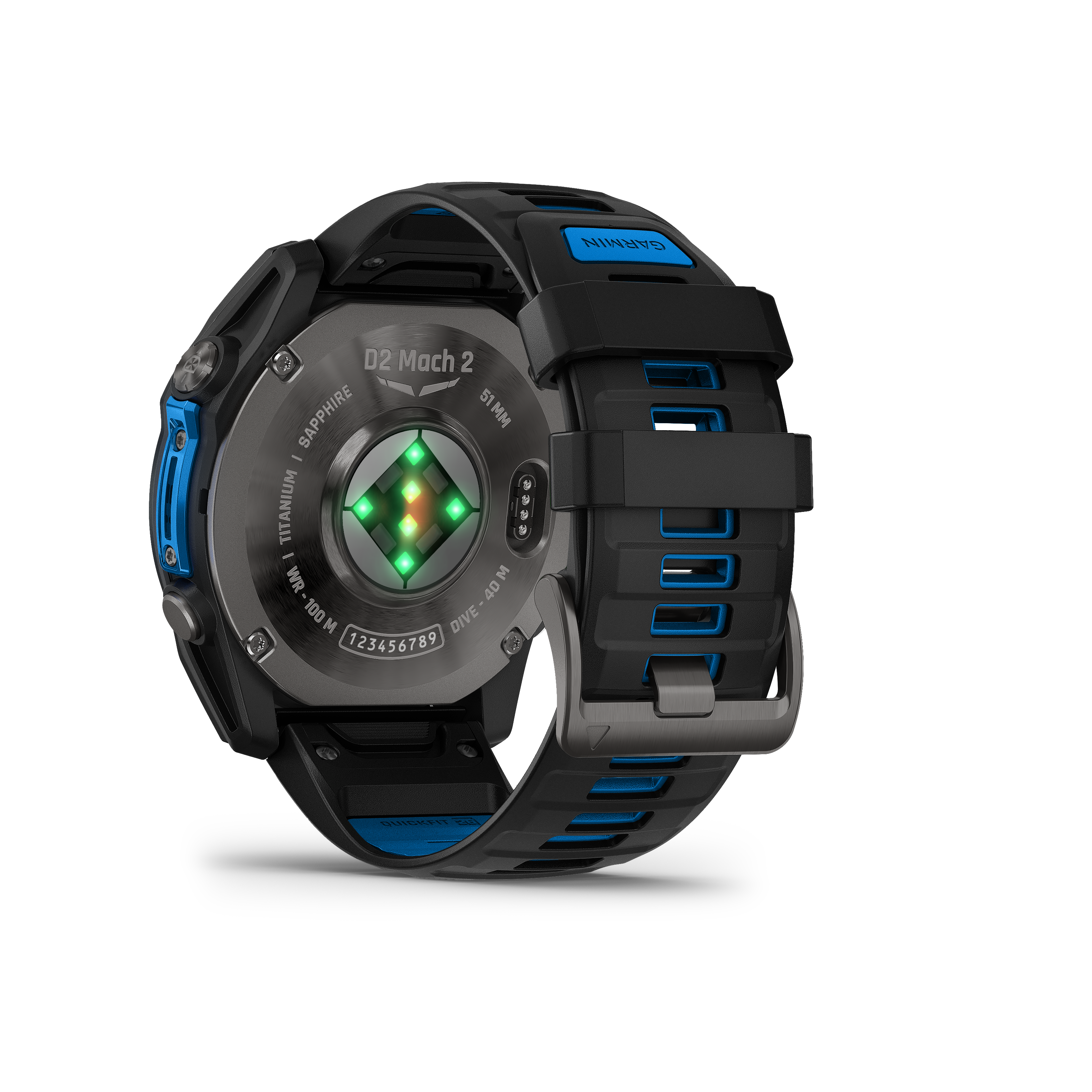 Reloj GPS Garmin D2 Mach 2 Pro Titanio para Aviacion (51mm)