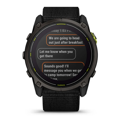 Garmin Enduro 3 Zafiro Titanio Negro
