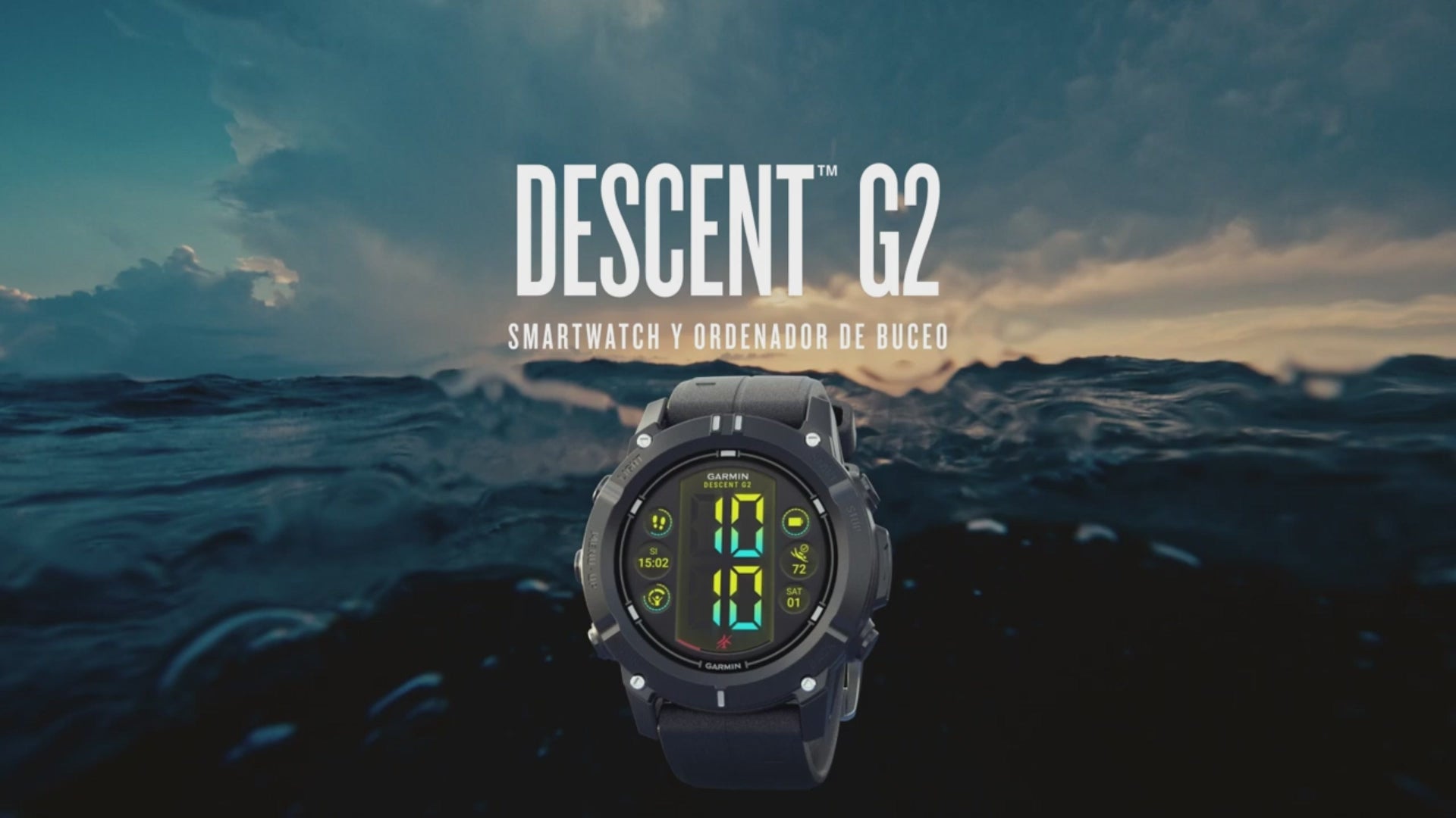 Garmin Descent G2 AMOLED Negro