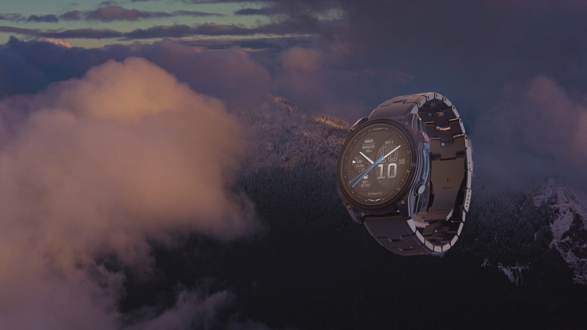 Reloj GPS Garmin D2 Mach 2 Pro Titanio para Aviacion (51mm)