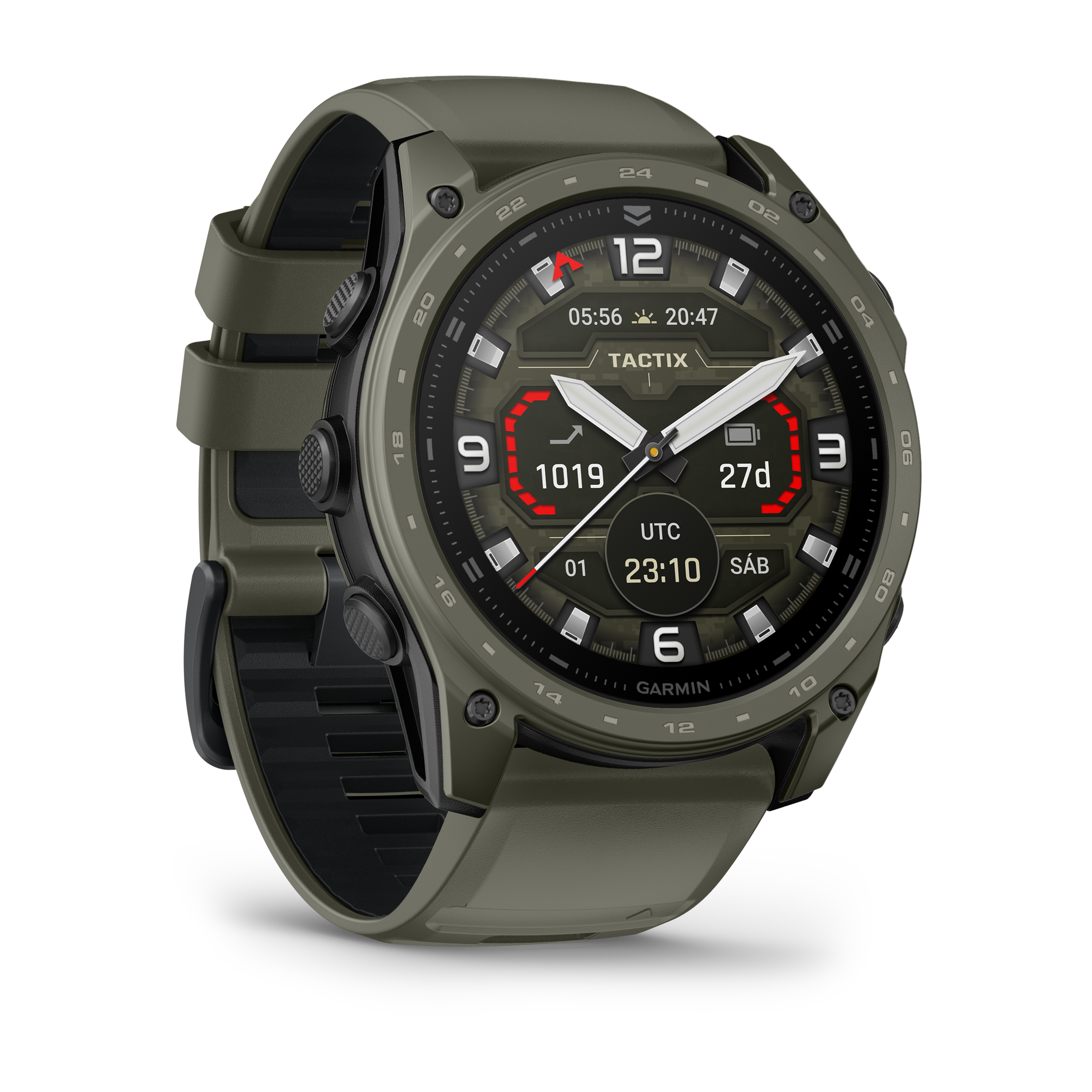 Tactix 8 AMOLED 51mm Revestimiento Cerakote