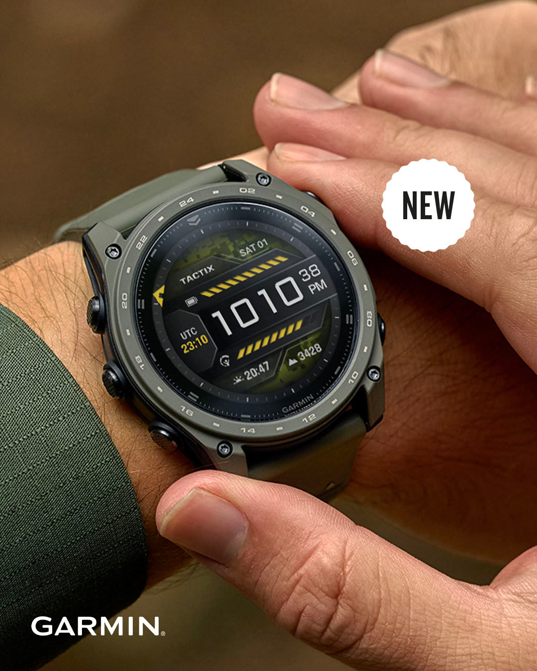 Tactix 8 AMOLED 51mm Revestimiento Cerakote