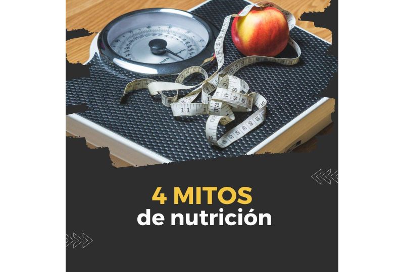 4 Mitos de Nutrición en el Deporte