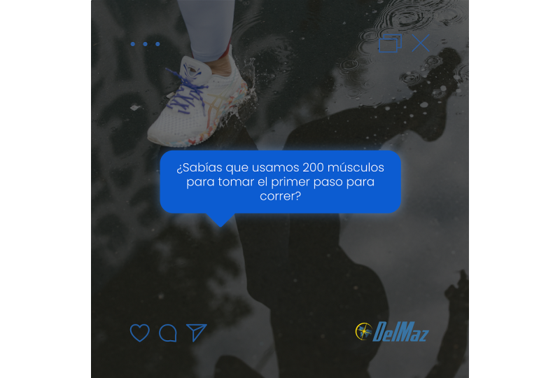 Usas 200 Músculos al Correr