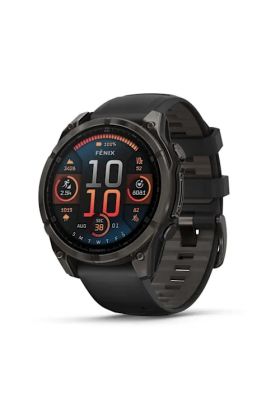 Reloj GPS Garmin Fenix 8 AMOLED Zafiro Titanio (47mm)