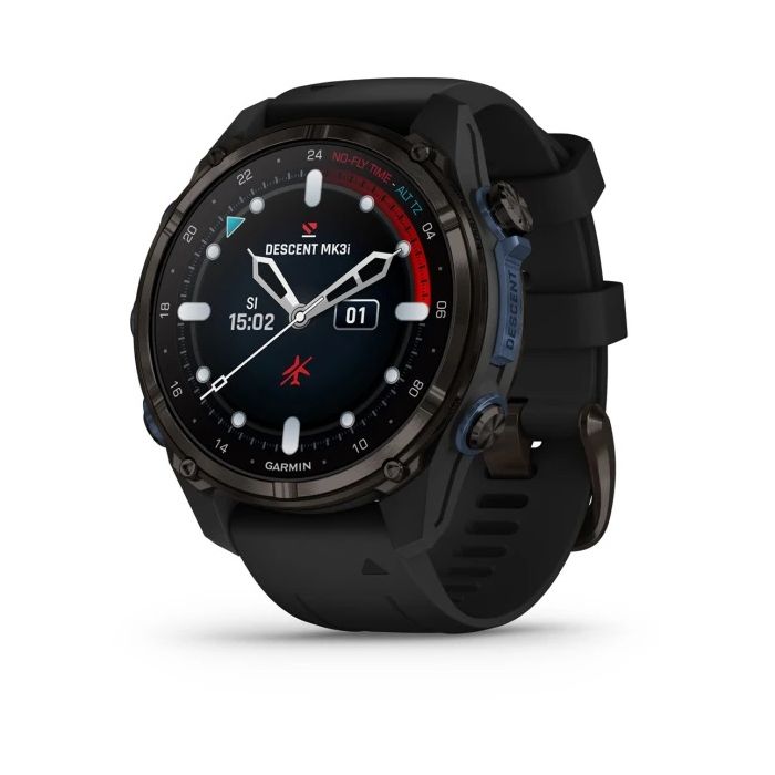 Reloj Buceo GPS Garmin Descent Mk3i 43mm Zafiro Titanio