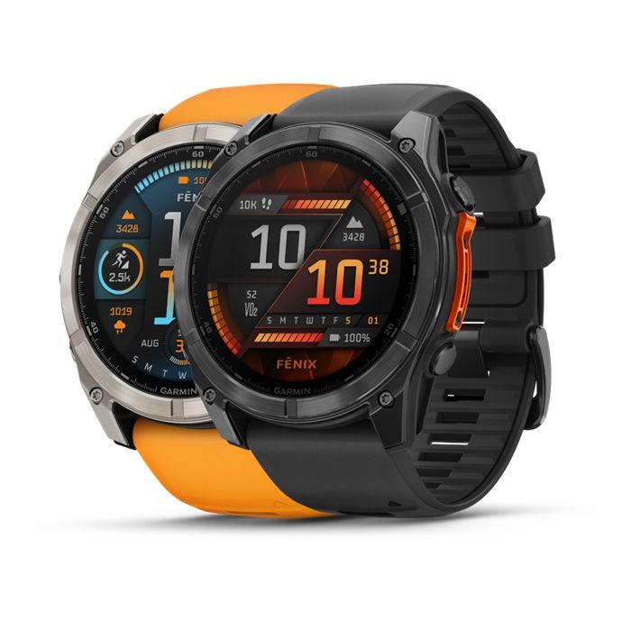 Reloj GPS Garmin Fenix 8 AMOLED Zafiro Titanio (51mm)