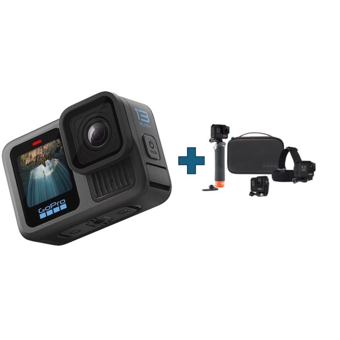 GoPro HERO 13 mas Kit Aventura Cámara de Acción 