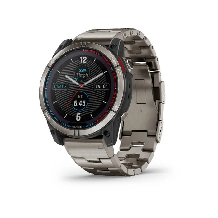 Reloj GPS Garmin Quatix 7X Solar Zafiro Titanio