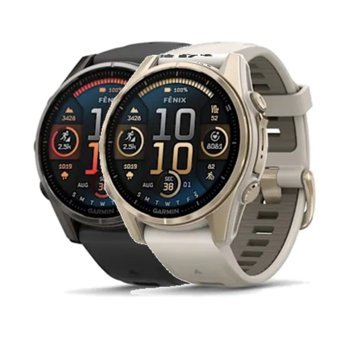 Reloj GPS Garmin Fenix 8 AMOLED Zafiro Titanio (43mm)