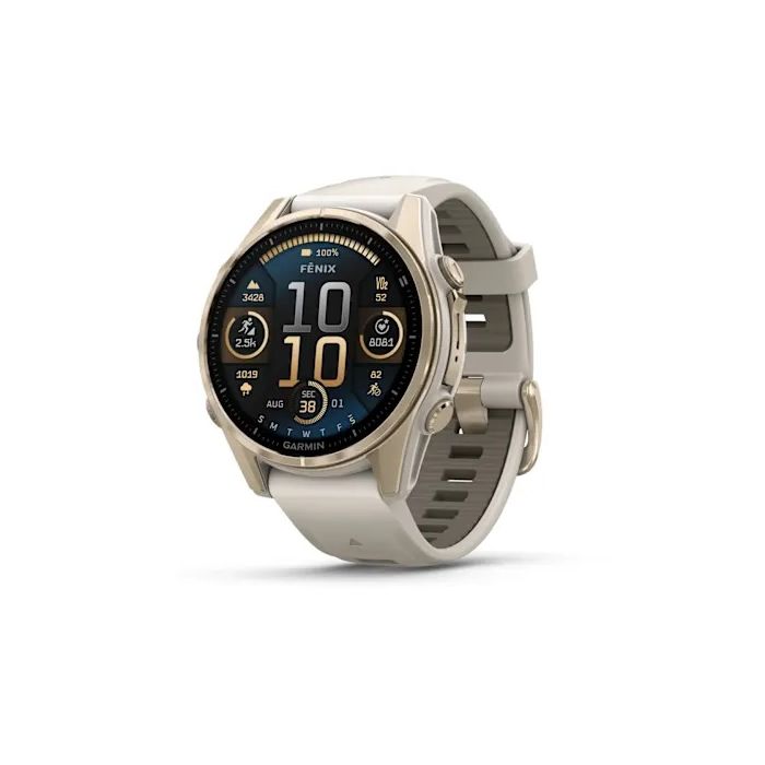 Reloj GPS Garmin Fenix 8 AMOLED Zafiro Titanio (43mm)