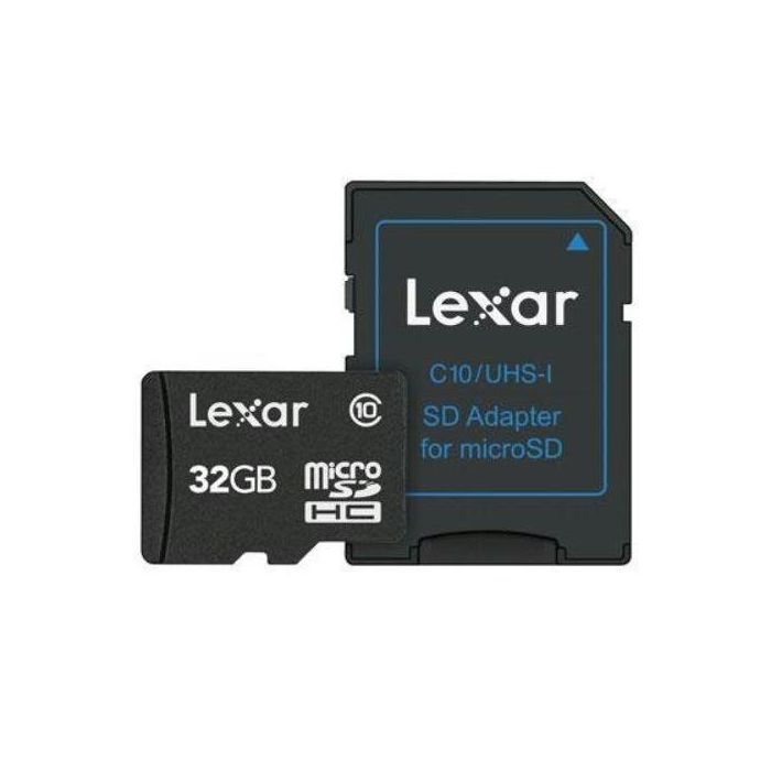 Tarjeta de Memoria Lexar 32GB MicroSDHC